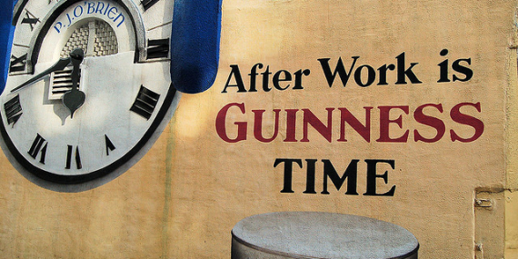 guinness after work
