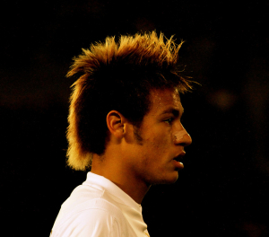 Le joueur de football Neymar.