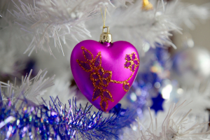 Cœur sapin de Noël