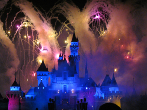 Château Disney de nuit
