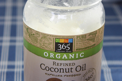 Huile de coco.