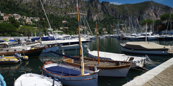 Photographie du port de Beaulieu-sur-mer.